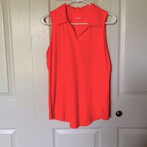 JoFit Orange Golf Shirt Size M